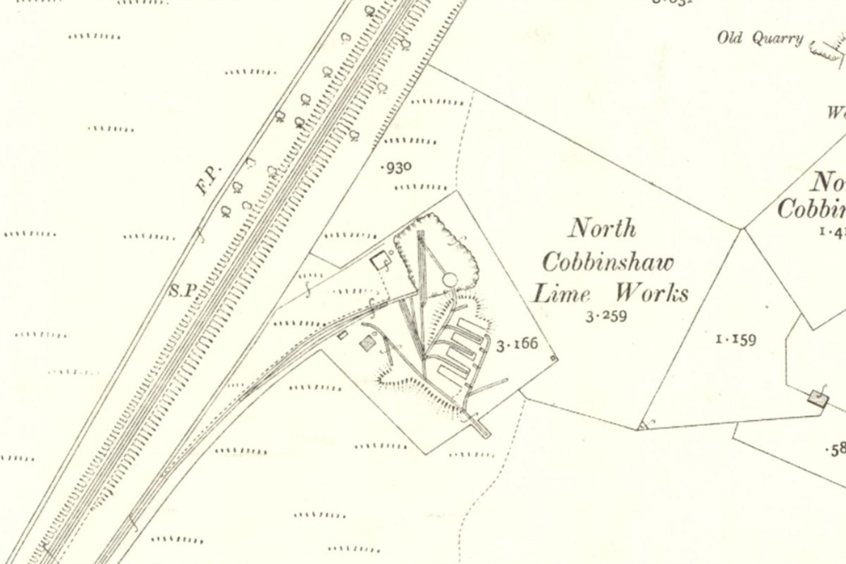 North Cobbinshaw lime 1910