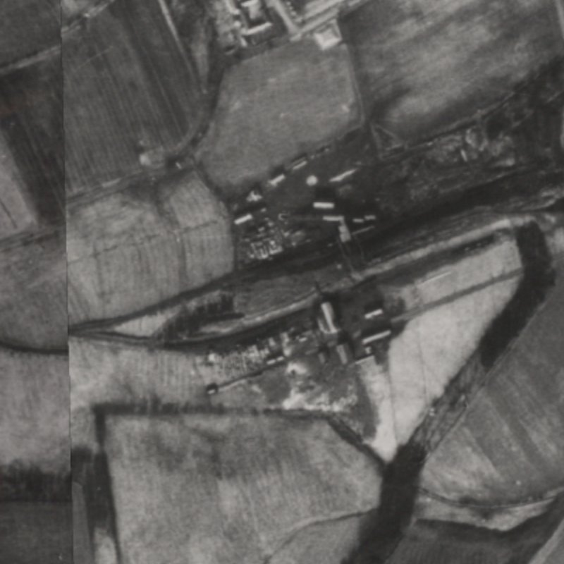 Fraser Pit - Aerial Photo, late 1940's, courtesy National Library of Scotland