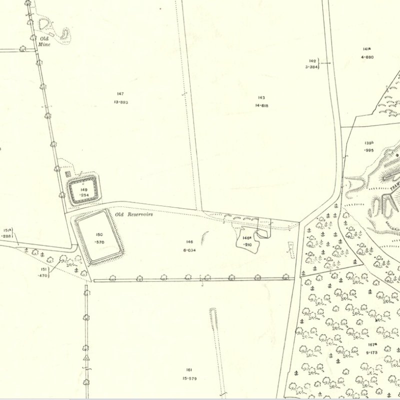 Ochiltree No.5 Mine - 25" OS map c.1906, courtesy National Library of Scotland